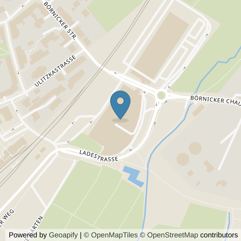 Map: location of clever fit Bernau bei Berlin in Bernau