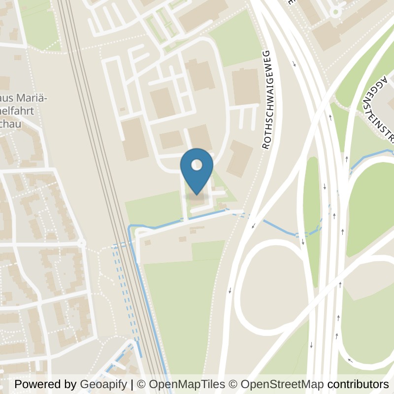 Map: location of clever fit Dachau in Dachau