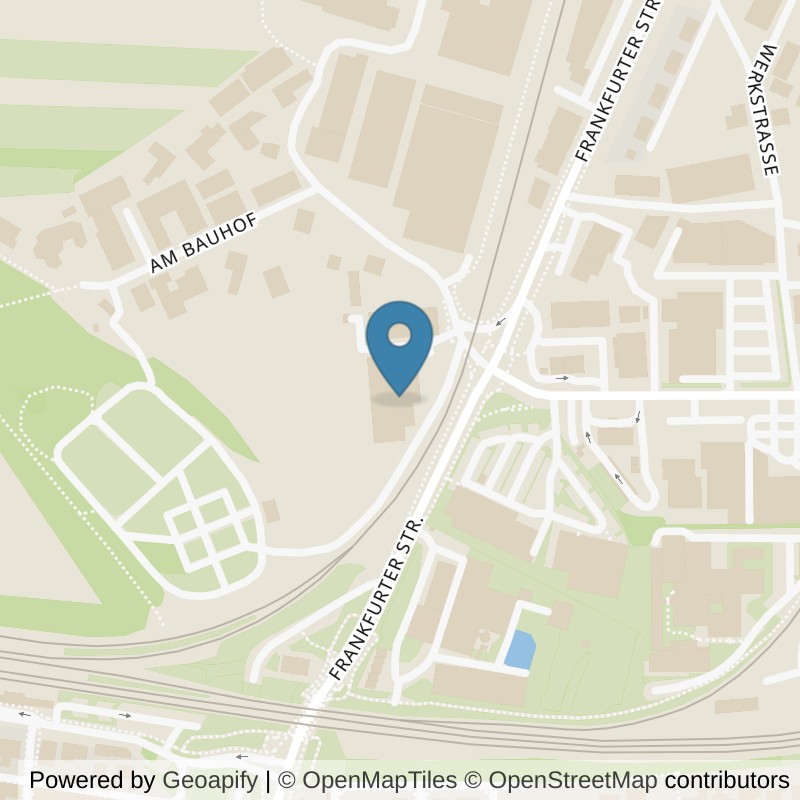 Map: location of clever fit Dieburg in Dieburg