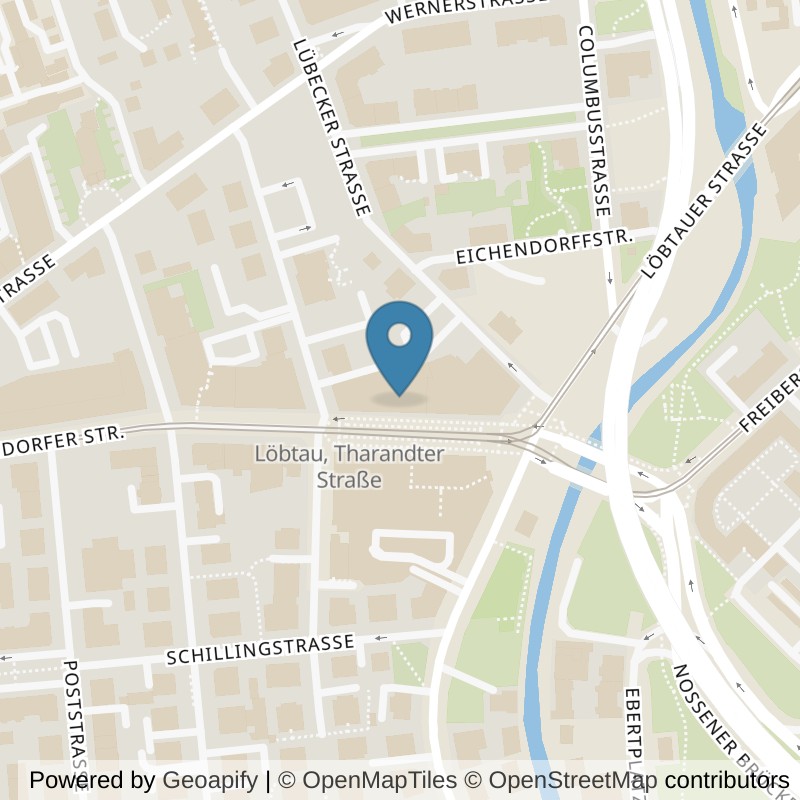 Map: location of clever fit Dresden-Löbtau in Dresden