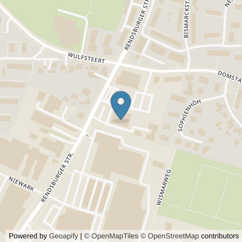 Map: location of clever fit Eckernförde in Eckernförde