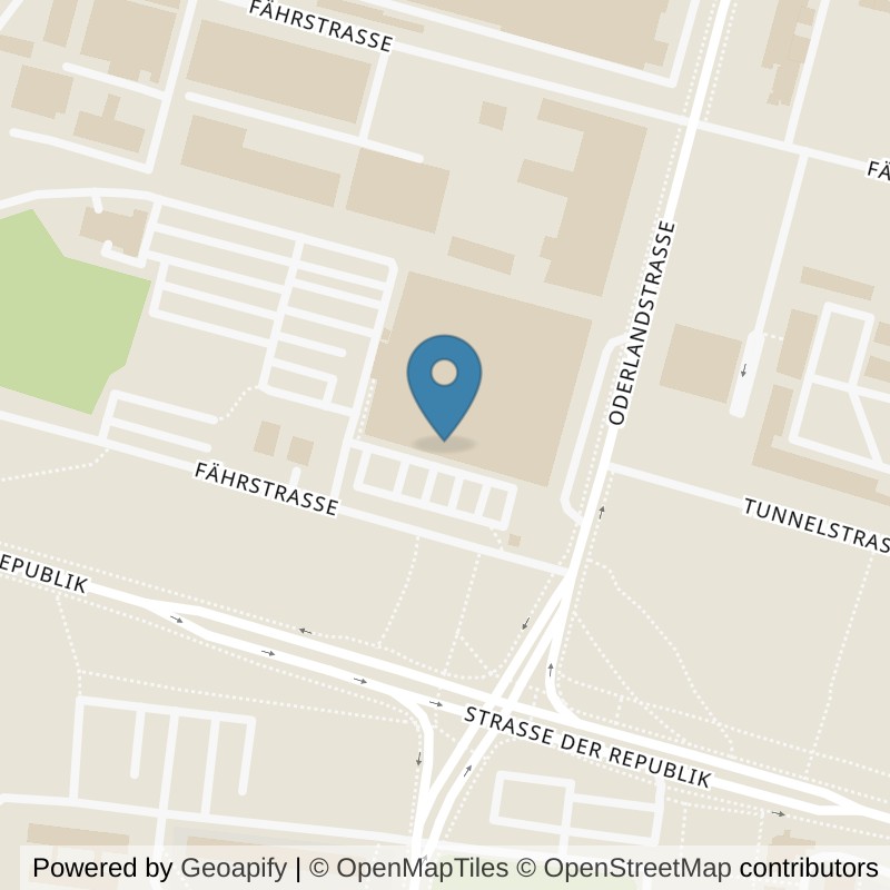 Map: location of clever fit Eisenhüttenstadt in Eisenhüttenstadt