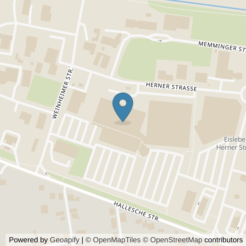 Map: location of clever fit Eisleben in Eisleben
