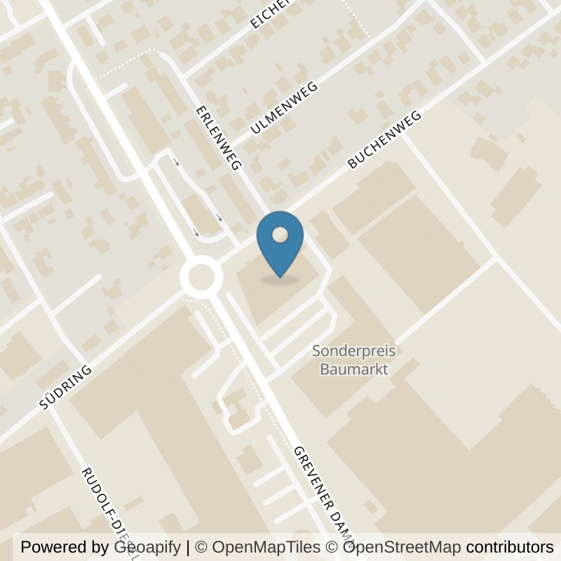 Map: location of clever fit Emsdetten in Emsdetten