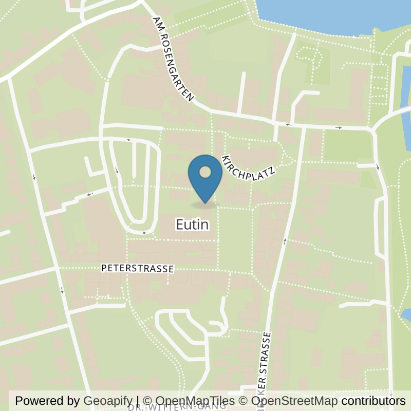 Map: location of clever fit Eutin in Eutin