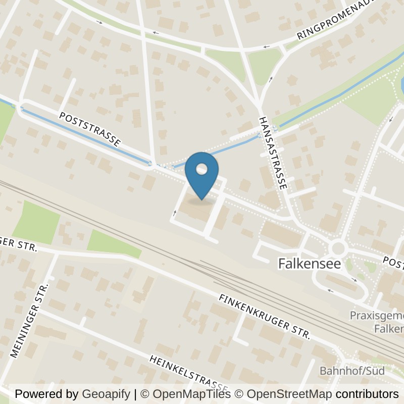 Map: location of clever fit Falkensee in Falkensee
