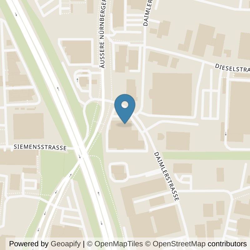 Map: location of clever fit Forchheim in Forchheim