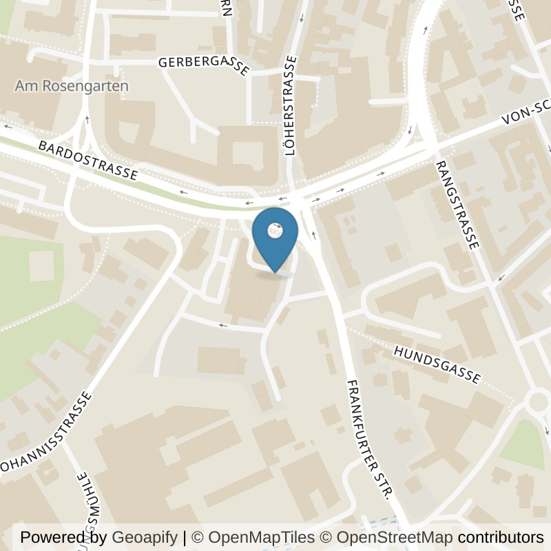 Map: location of clever fit Fulda in Fulda
