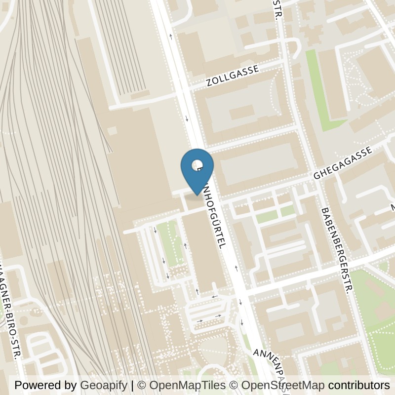 Map: location of clever fit Graz-Europaplatz in Graz