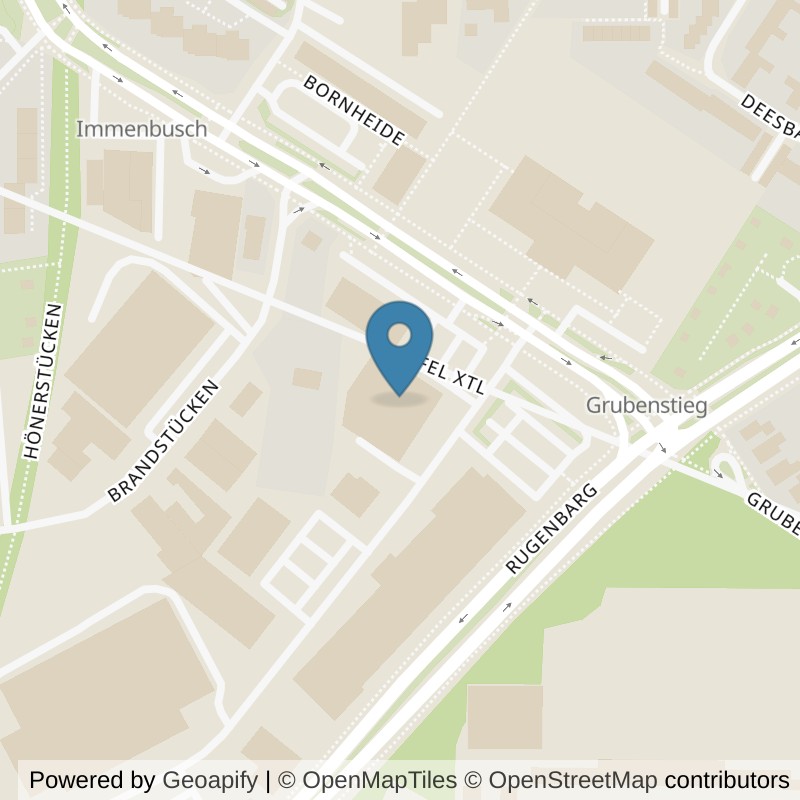 Map: location of clever fit Hamburg-Osdorf in Hamburg