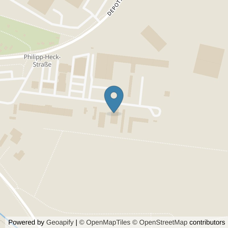 Map: location of clever fit Hanau in Hanau