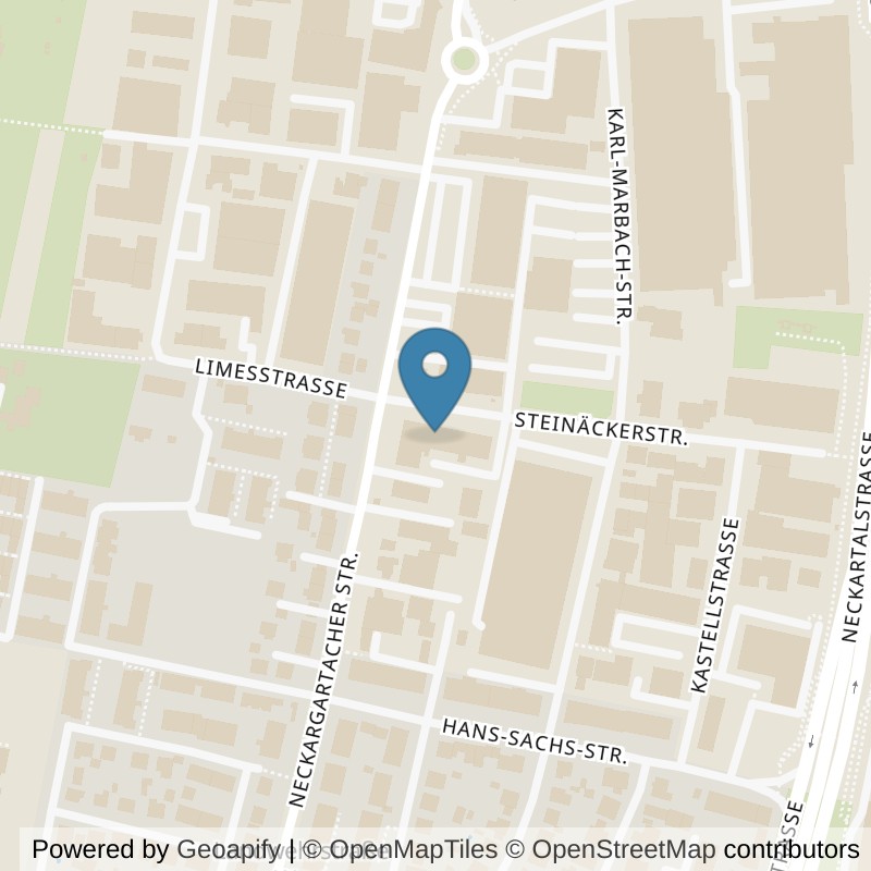 Map: location of clever fit Heilbronn-West in Heilbronn