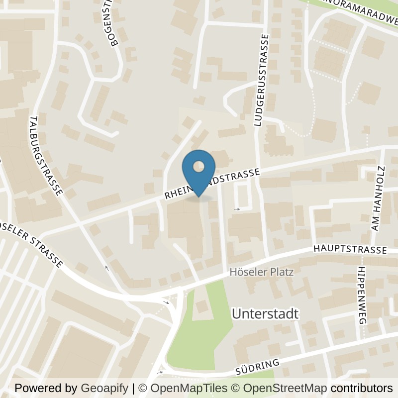 Map: location of clever fit Heiligenhaus in Heiligenhaus