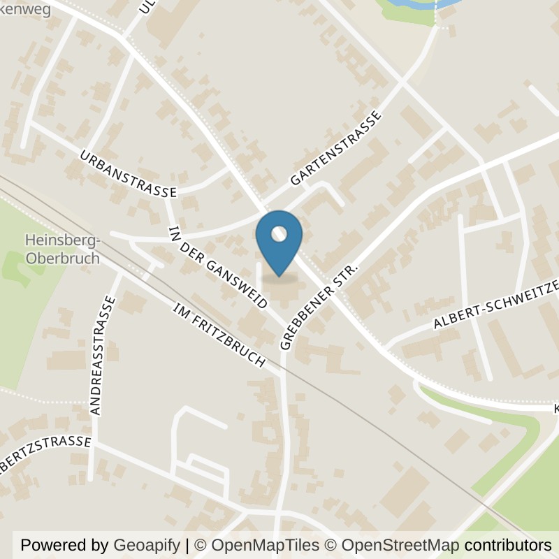 Map: location of clever fit Heinsberg in Heinsberg