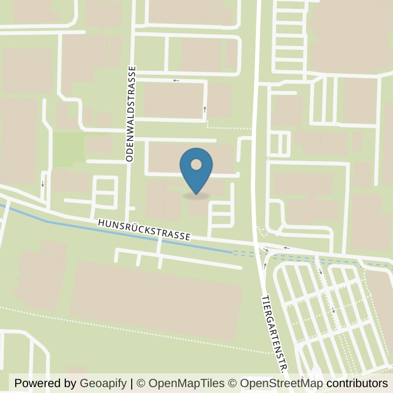 Map: location of clever fit Heppenheim in Heppenheim
