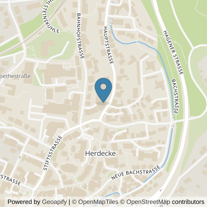 Map: location of clever fit Herdecke in Herdecke