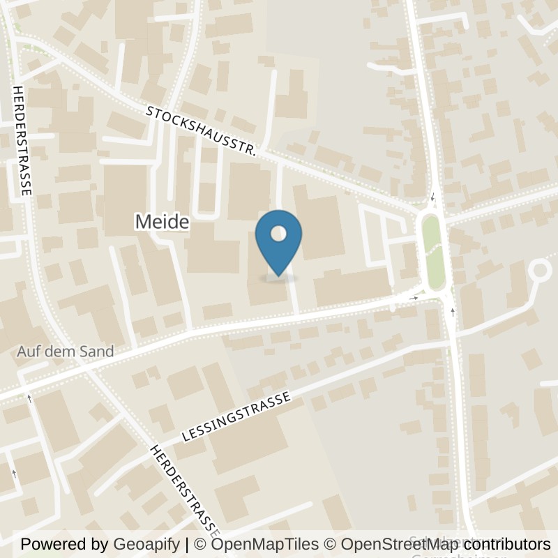 Map: location of clever fit Hilden in Hilden