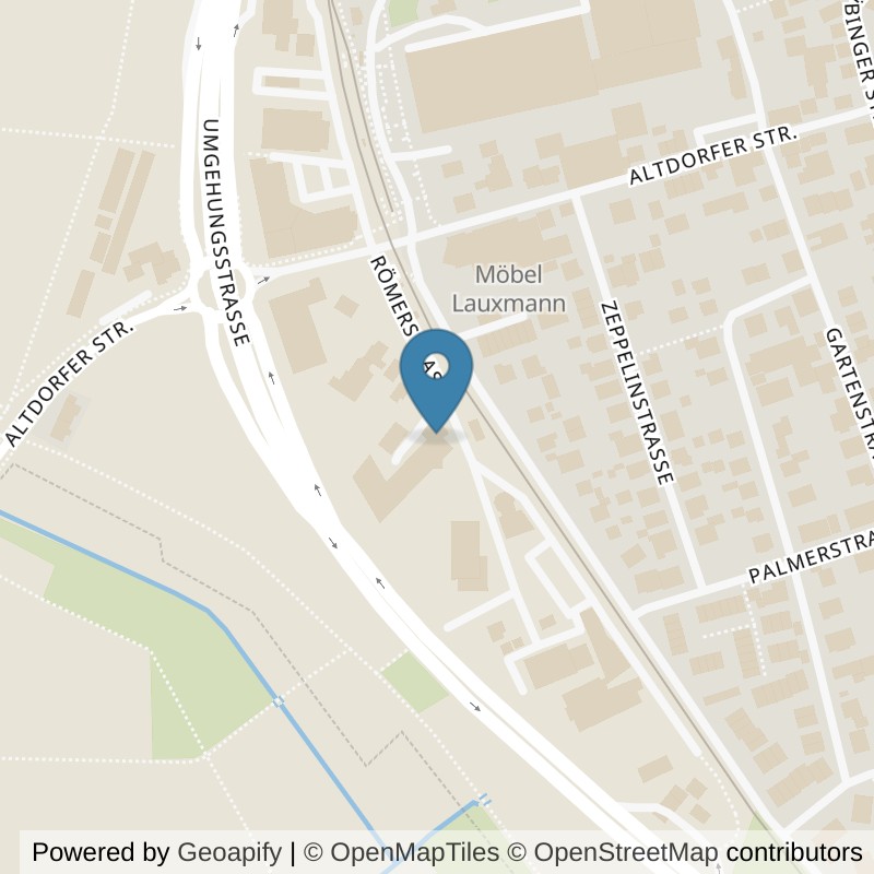 Map: location of clever fit Holzgerlingen in Holzgerlingen