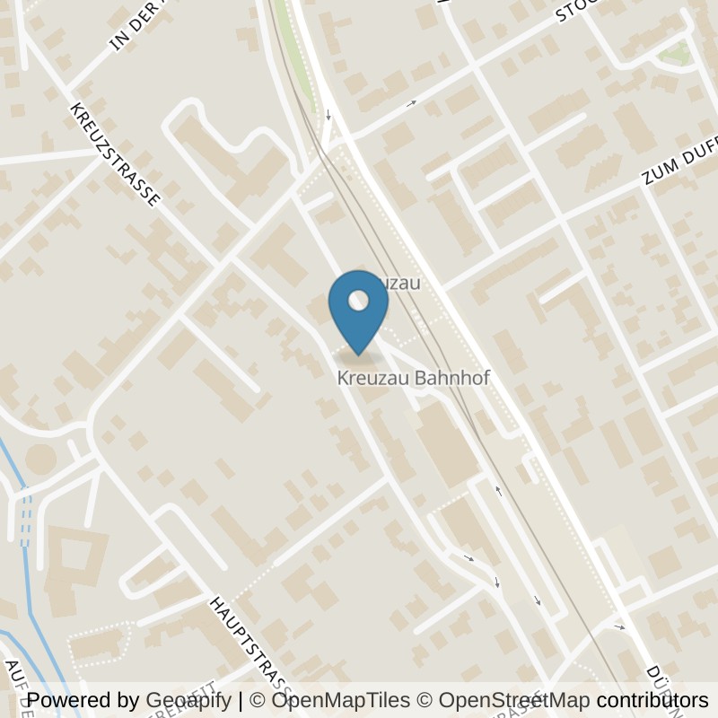 Map: location of clever fit Kreuzau in Kreuzau