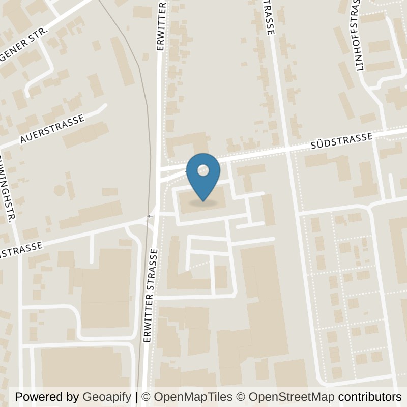 Map: location of clever fit Lippstadt in Lippstadt