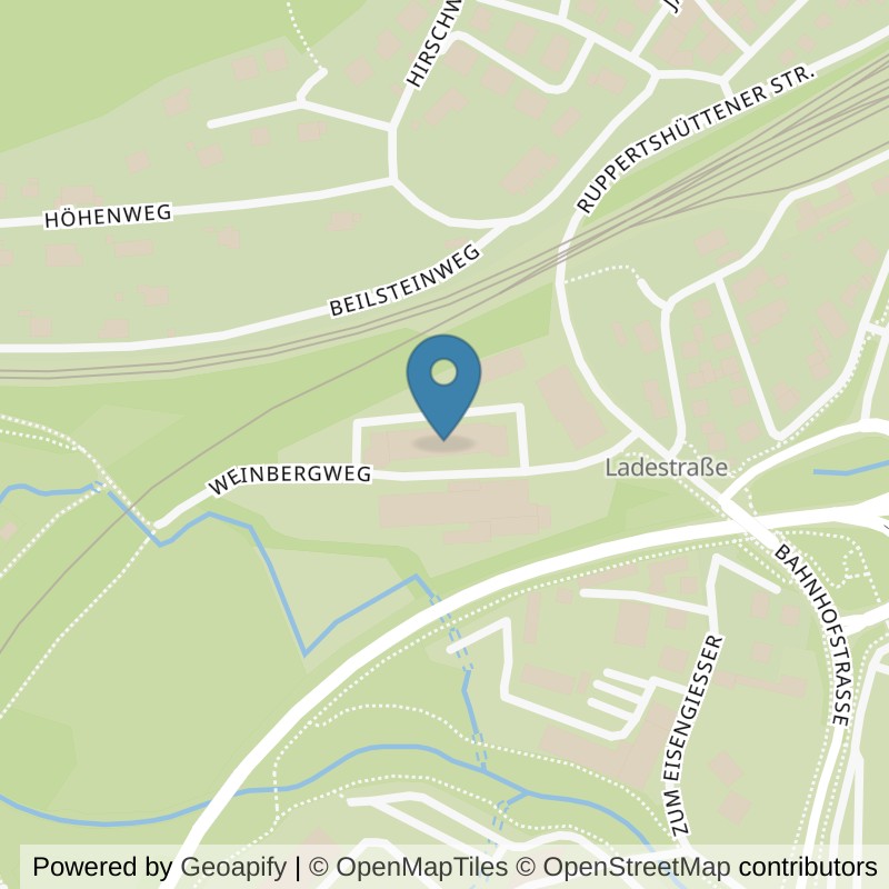 Map: location of clever fit Lohr am Main in Lohr am Main