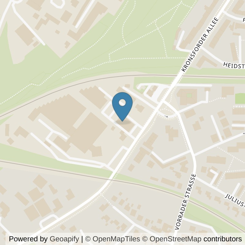 Map: location of clever fit Lübeck-Süd in Lübeck