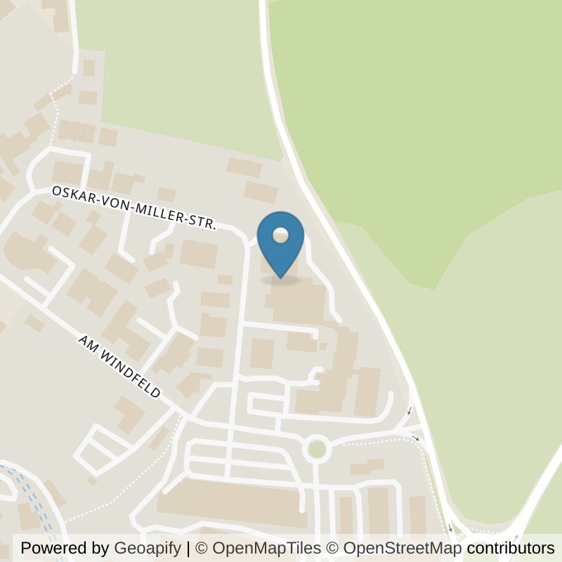 Map: location of clever fit Miesbach in Miesbach