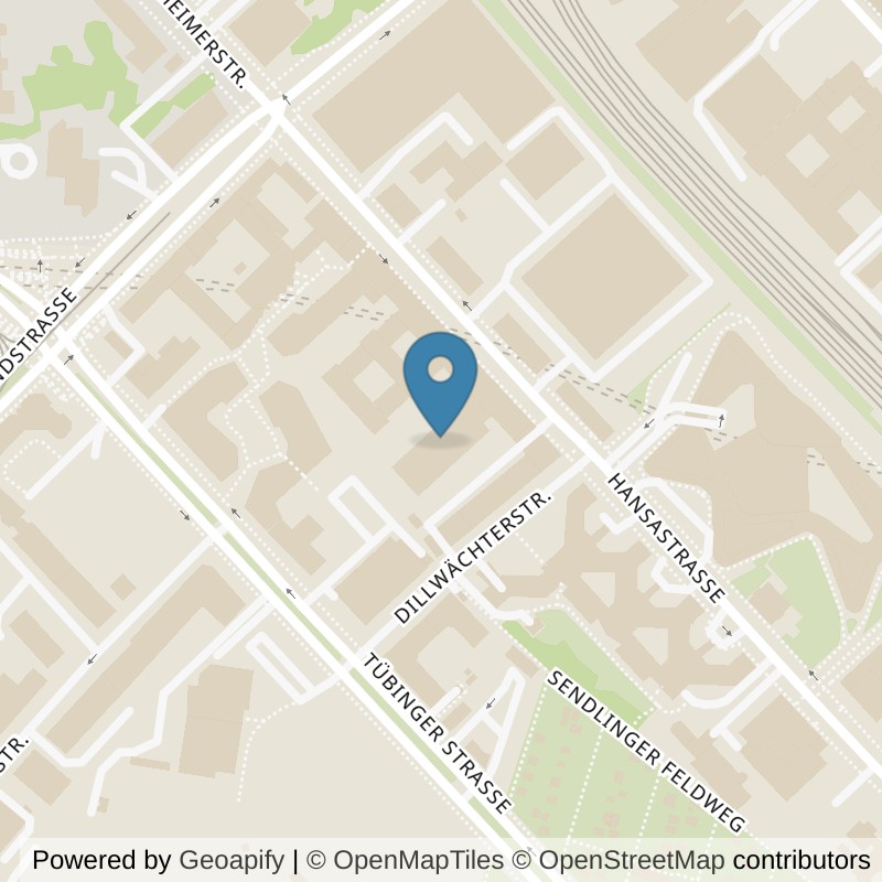Map: location of clever fit München-West in München