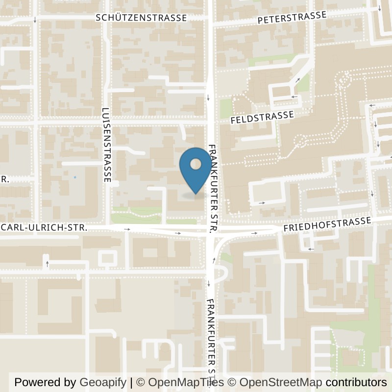 Map: location of clever fit Neu-Isenburg in Neu-Isenburg