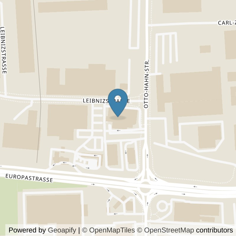 Map: location of clever fit Neu-Ulm in Neu-Ulm