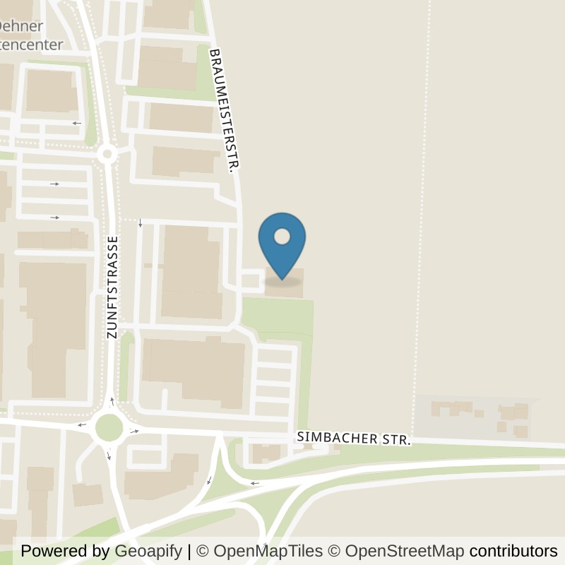 Map: location of clever fit Neuötting in Neuötting