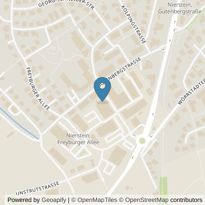 Map: location of clever fit Nierstein in Nierstein