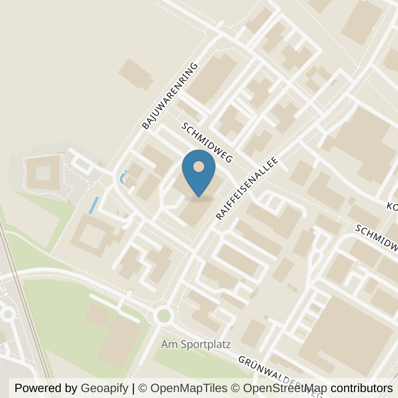 Map: location of clever fit Oberhaching in Oberhaching