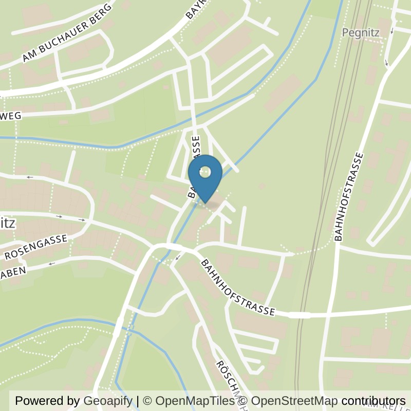 Map: location of clever fit Pegnitz in Pegnitz