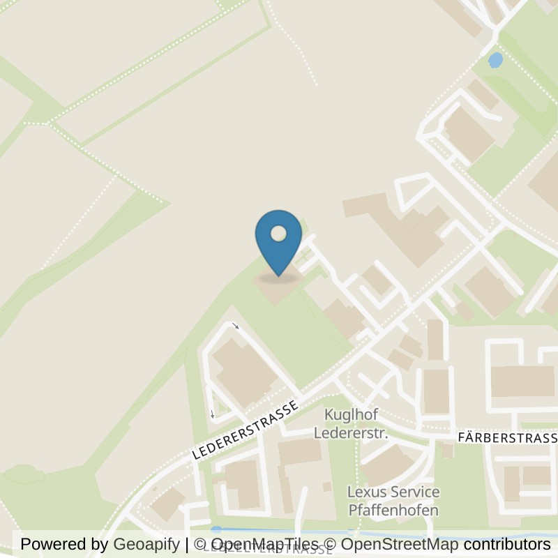 Map: location of clever fit Pfaffenhofen in Pfaffenhofen