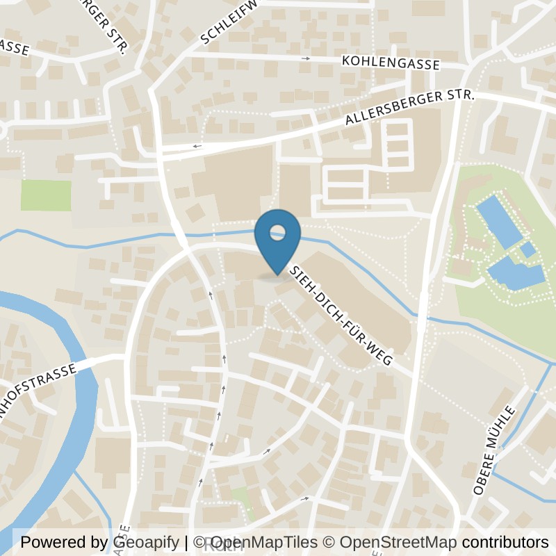 Map: location of clever fit Roth in Roth