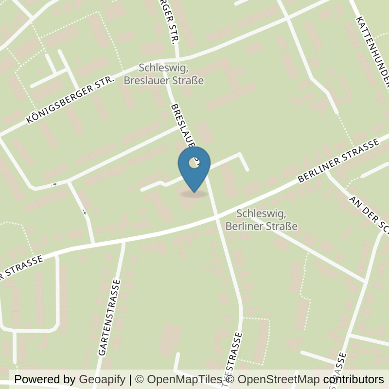 Map: location of clever fit Schleswig in Schleswig
