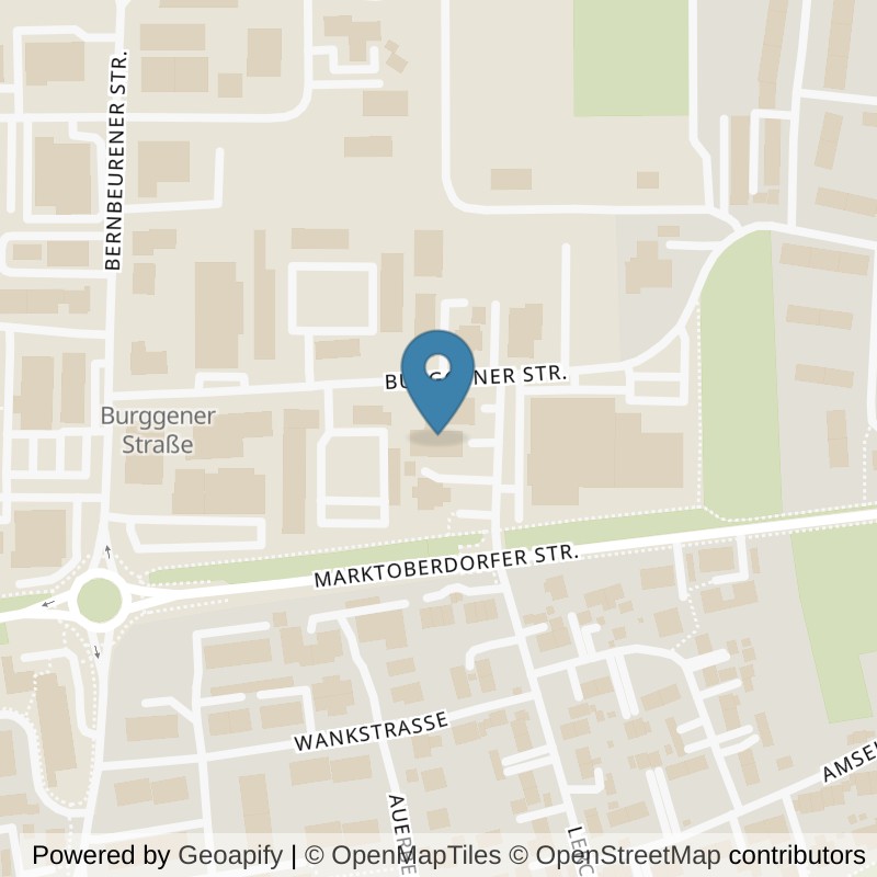 Map: location of clever fit Schongau in Schongau