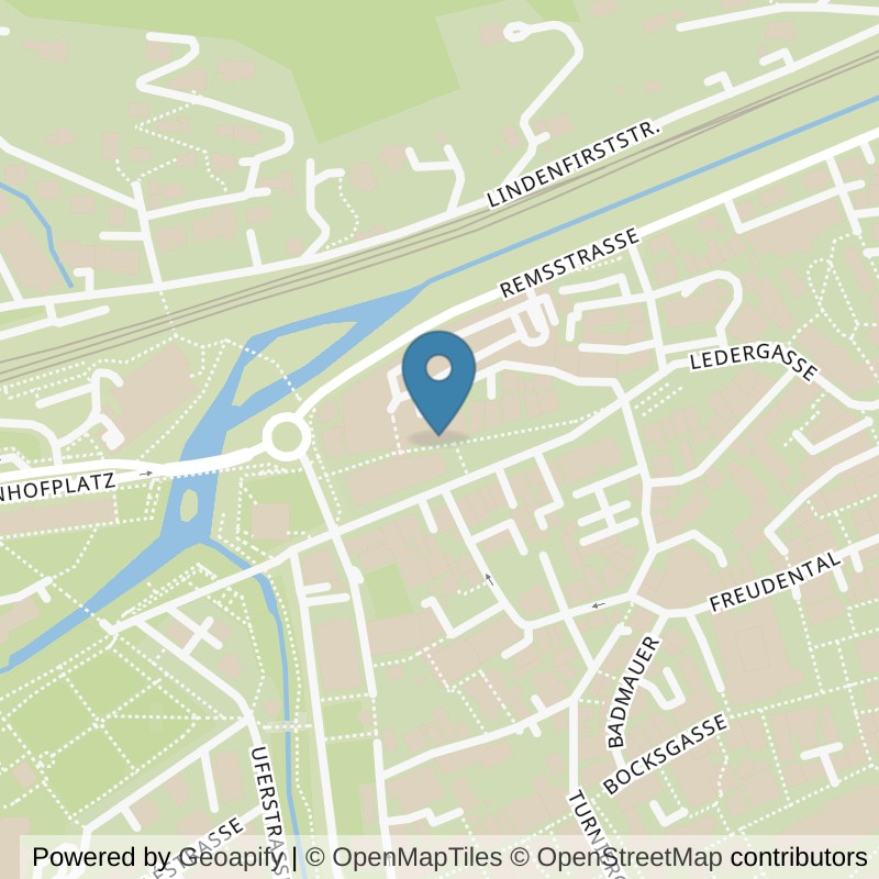 Map: location of clever fit Schwäbisch Gmünd in Schwäbisch Gmünd