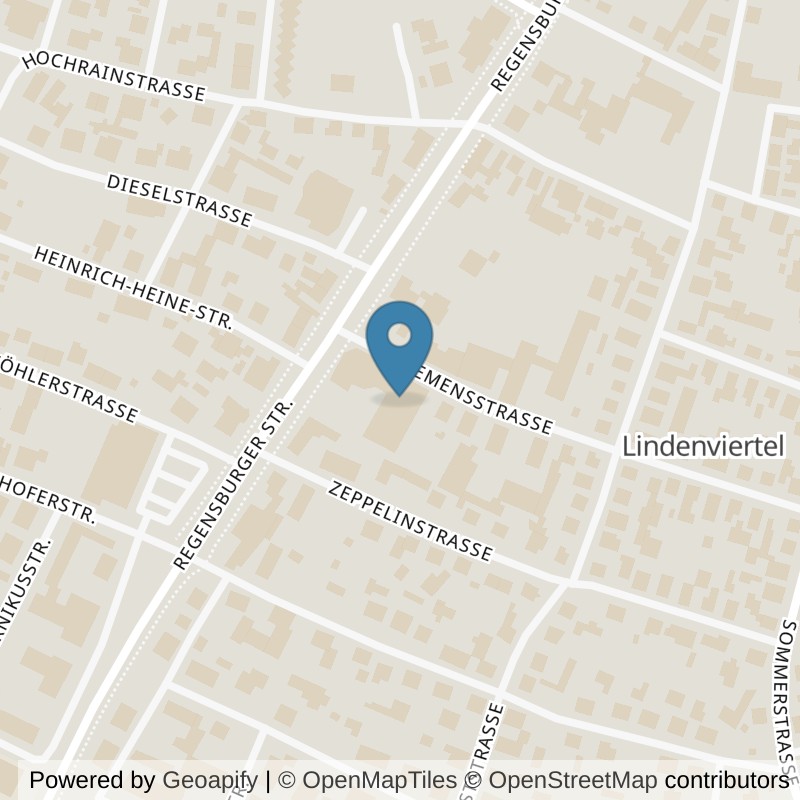 Map: location of clever fit Schwandorf in Schwandorf