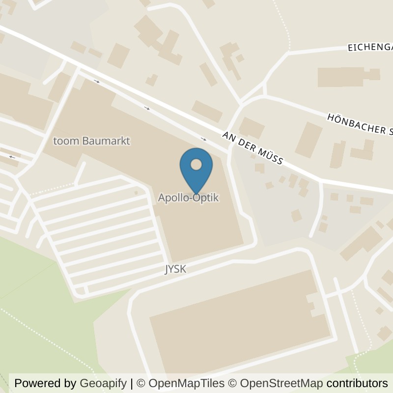 Map: location of clever fit Sonneberg in Sonneberg