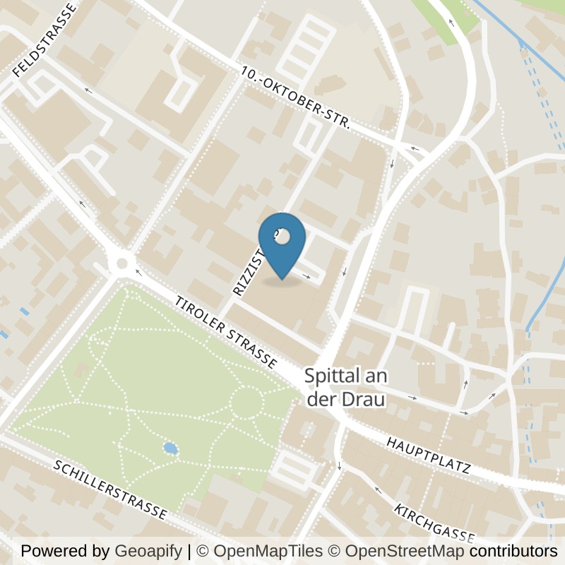 Map: location of clever fit Spittal in Spittal an der Drau