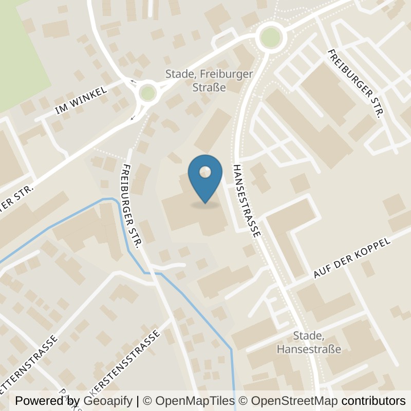 Map: location of clever fit Stade in Stade