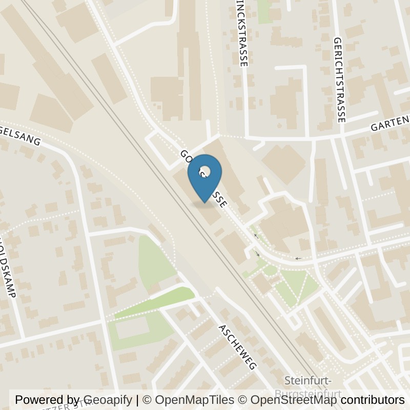 Map: location of clever fit Steinfurt in Steinfurt
