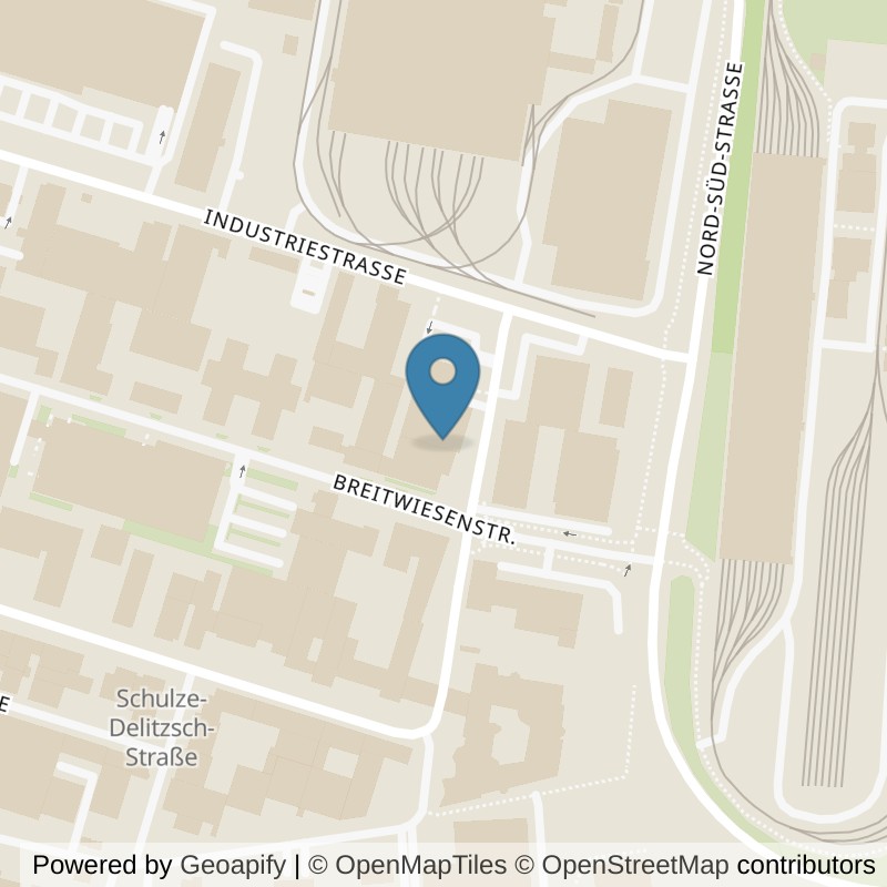 Map: location of clever fit Stuttgart-Vaihingen-Möhringen in Stuttgart