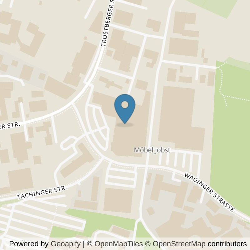 Map: location of clever fit Traunreut in Traunreut