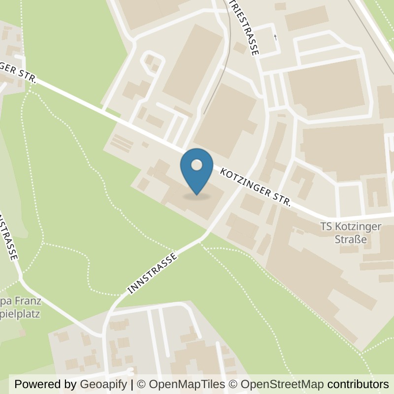 Map: location of clever fit Traunstein in Traunstein