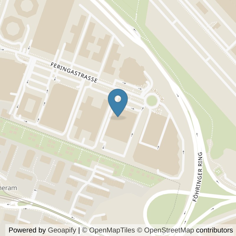 Map: location of clever fit Unterföhring in Unterföhring