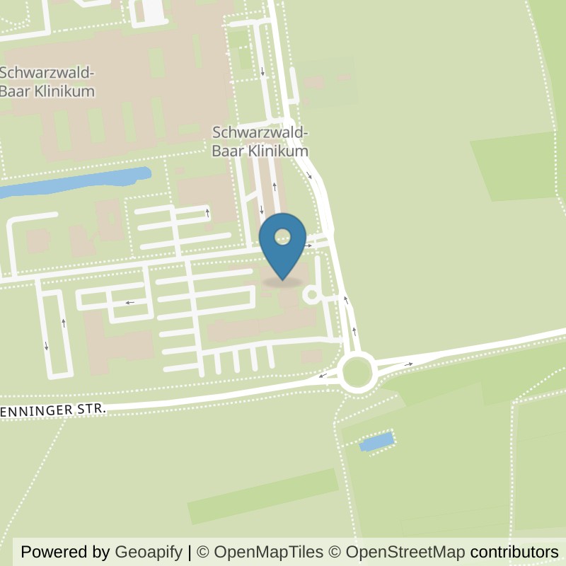 Map: location of clever fit Villingen-Schwenningen in Villingen - Schwenningen