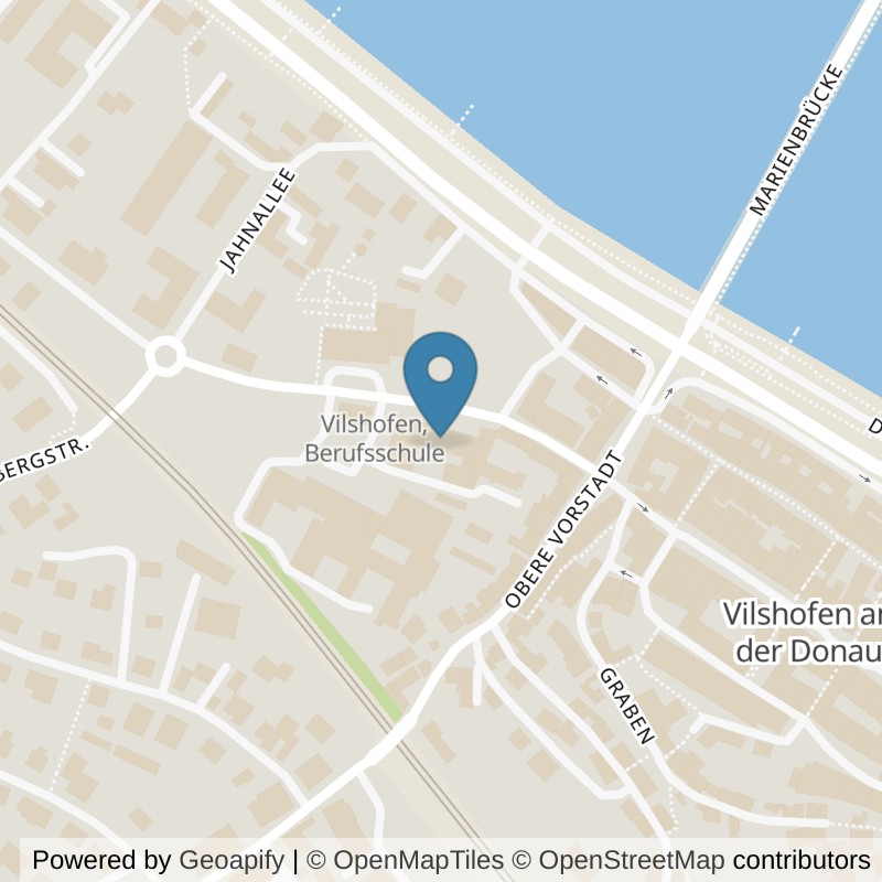 Map: location of clever fit Vilshofen in Vilshofen